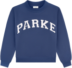 Parke Crown Blue Hometown Varsity Mockneck