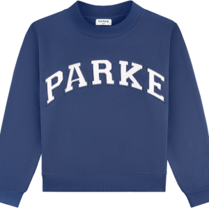 Parke Crown Blue Hometown Varsity Mockneck