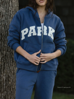 Parke Crown Blue Hometown Varsity Mockneck