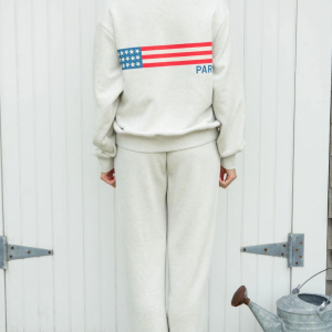 Stars + Stripes Mockneck